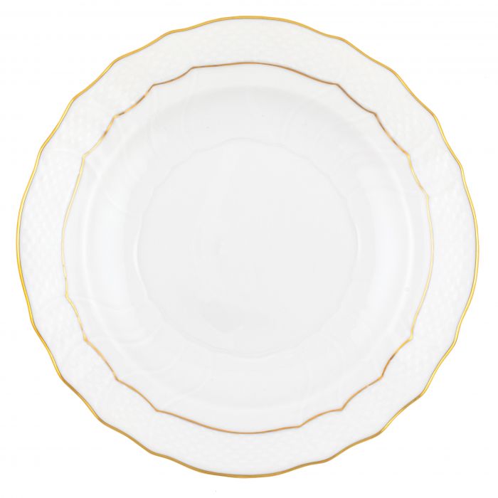 Golden Edge Salad Plate