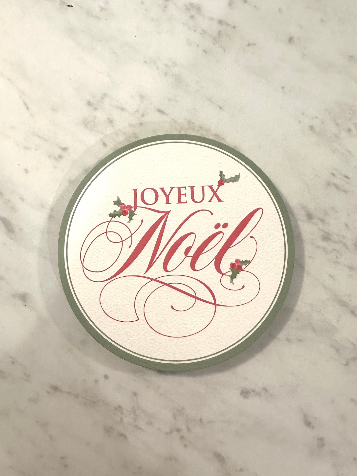 Joyeux Noel Coasters