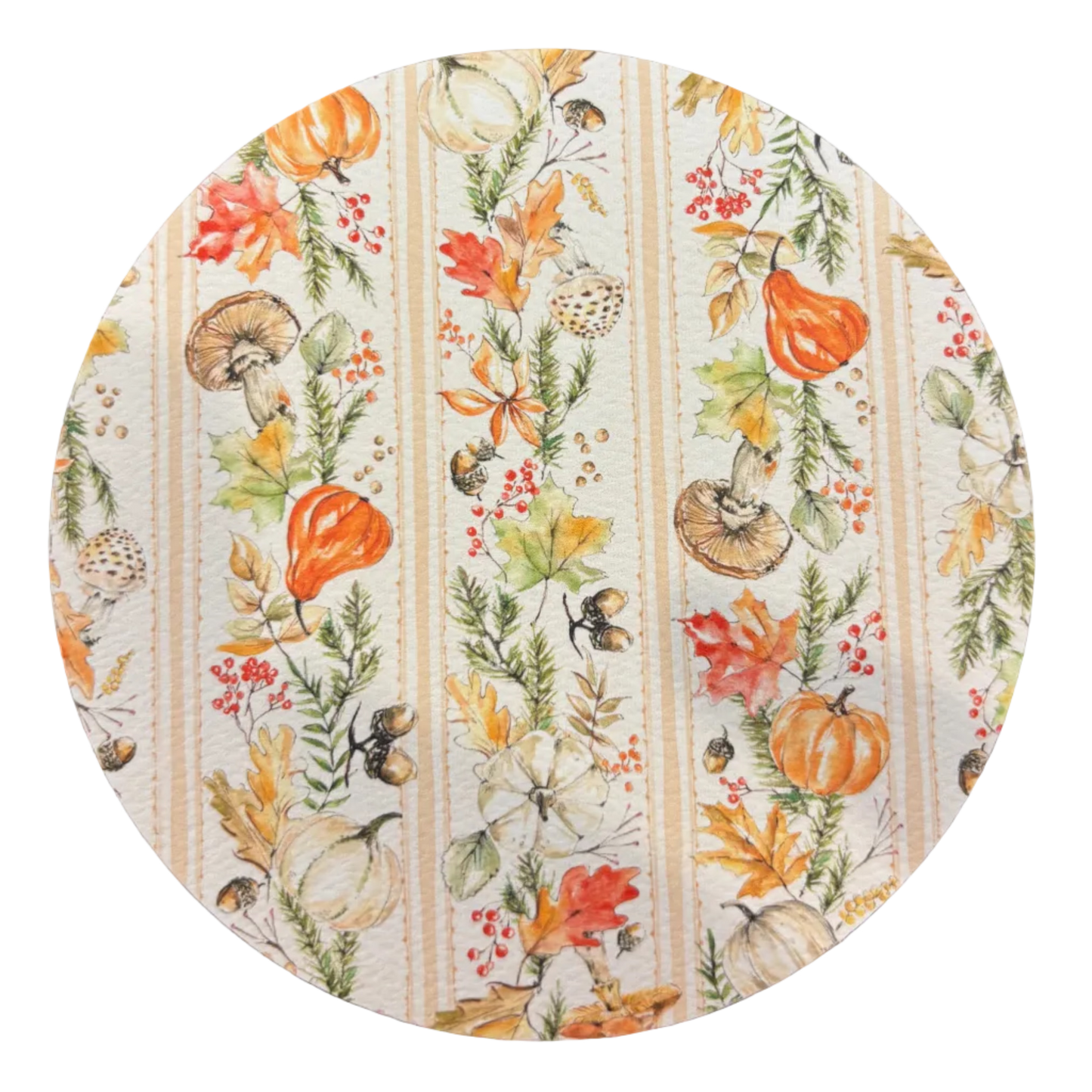 Pumpkin Stack Round Coasters