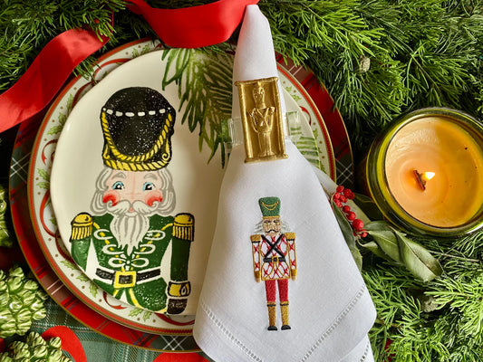 Toy Soldier Napkin Rings s/4