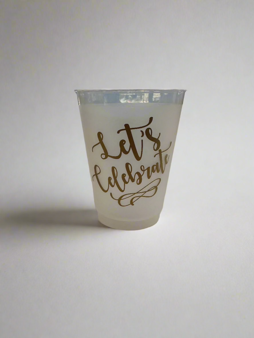 Let's Celebrate Frosted Cups