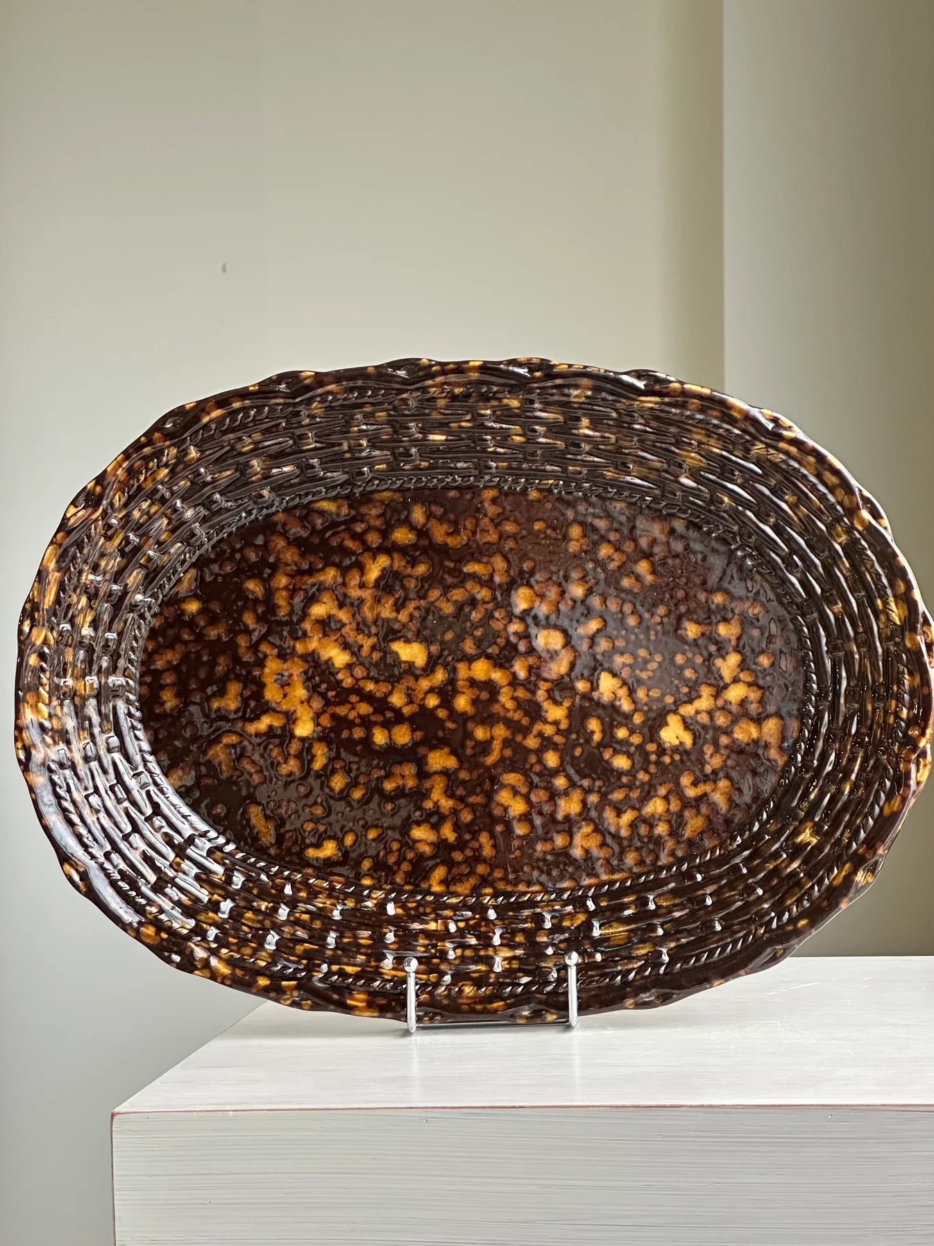 Molasses Tortoise Platter
