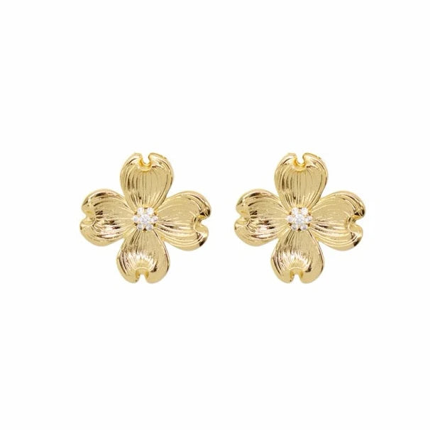 Dogwood Post Earrings