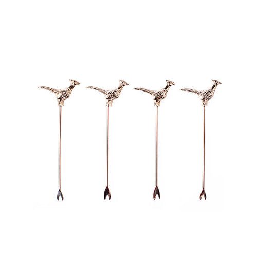 Pheasant Olive Picks - Set of 4