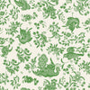 Green Regal Peacock Guest Napkin