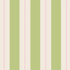 Green & Pink Awning Stripe Cocktail Napkin
