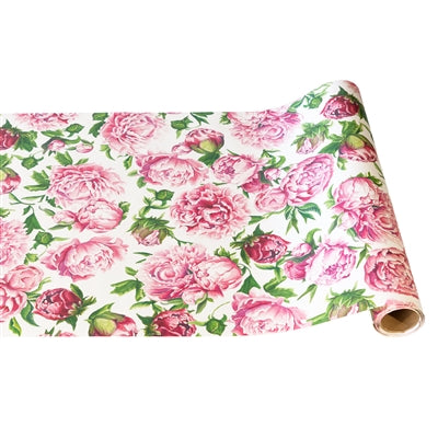 Peonies in Bloom Paper Runner - 20" x 25'