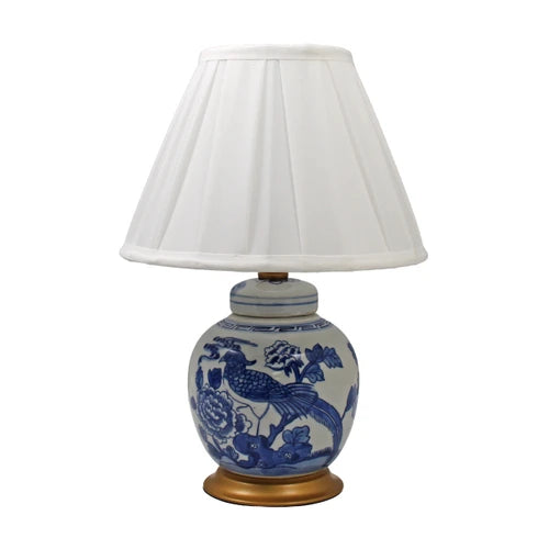 Blue And White Mini Jar Lamp