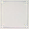 Antique White w/ Blue