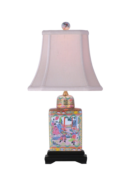 Rose Tea Jar Lamp