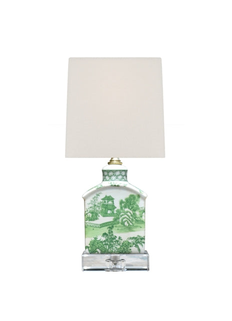 Chinoiserie Porcelain Mini Jar Lamp