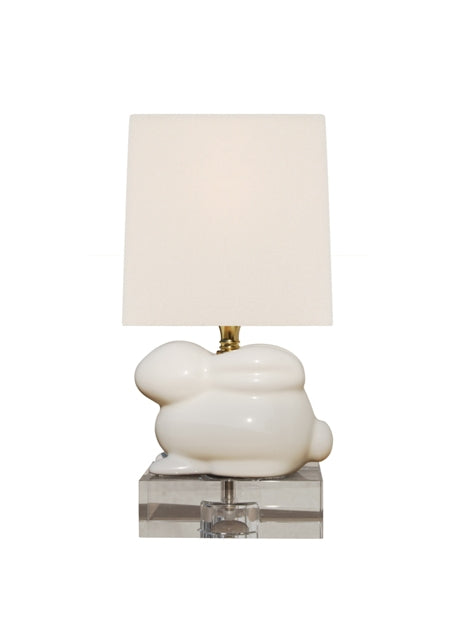 White Mini Bunny Lamp