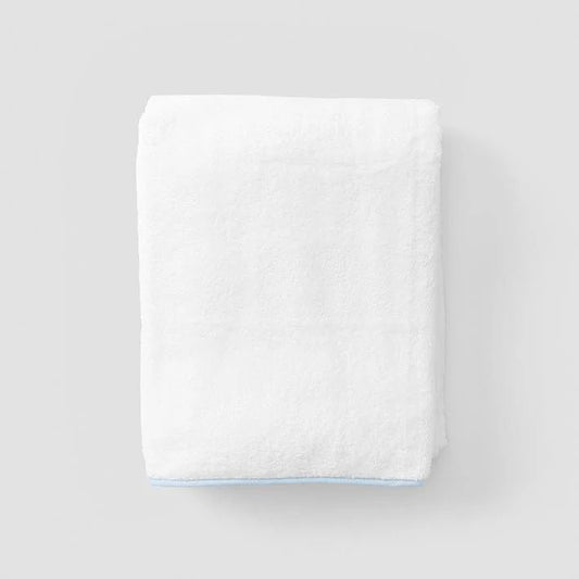 Blue Signature Bath Towel