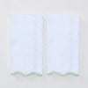 Scallop Hand Towels (Pair)