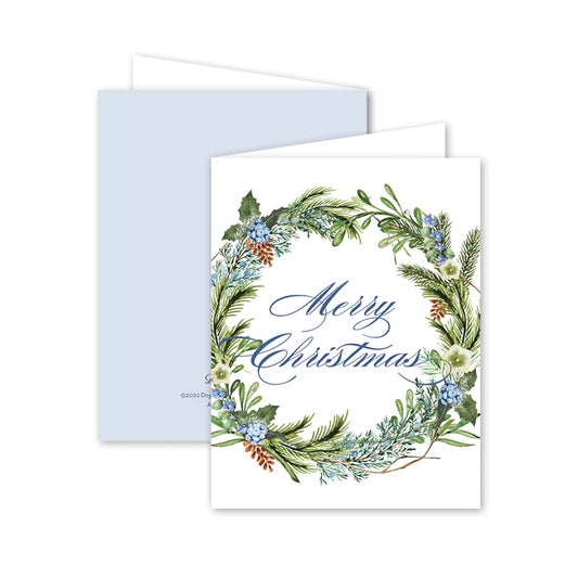 Juniper Pine Garland Card