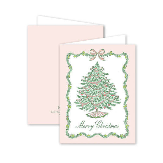 Holly Lane Pink Card