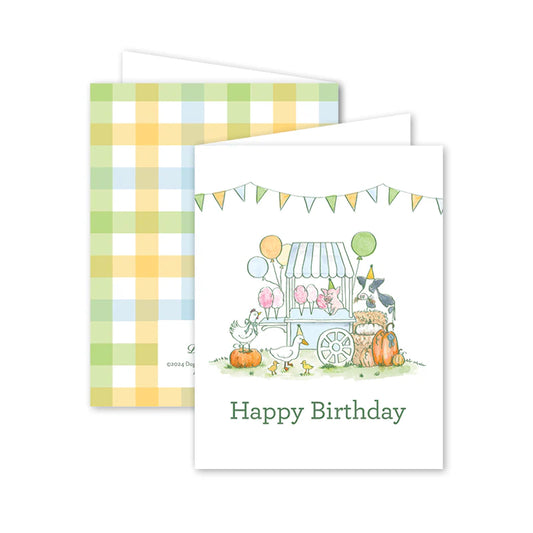Fall Fair Birthday Card