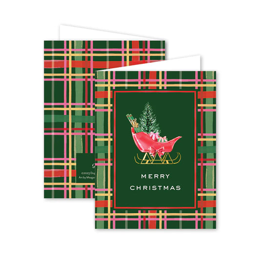 Toast of the East Coast Plaid Card