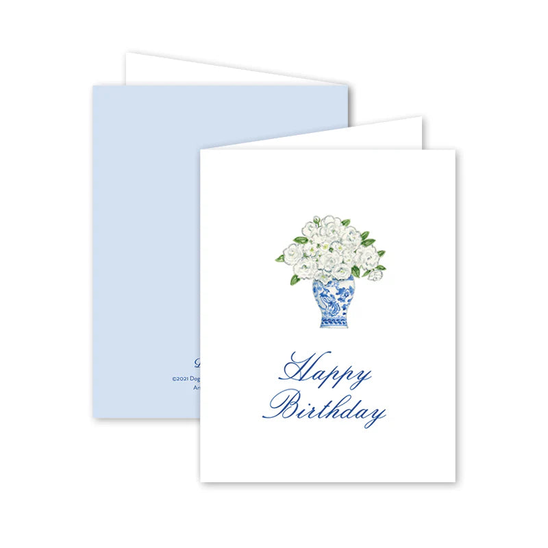 Chinoiserie Gallery Birthday Card