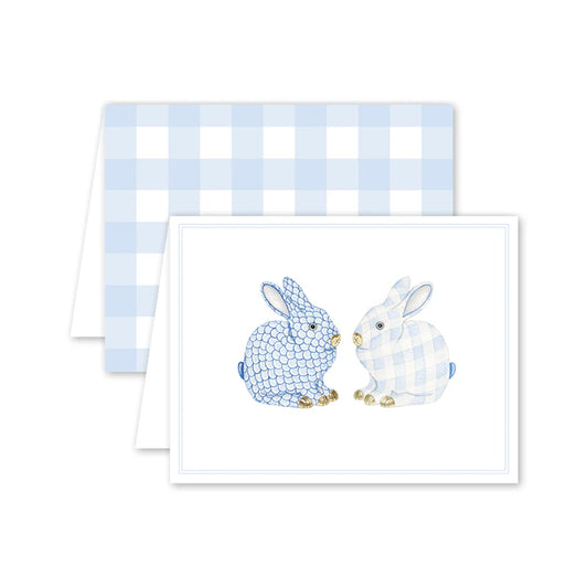 Blue Bunny Card