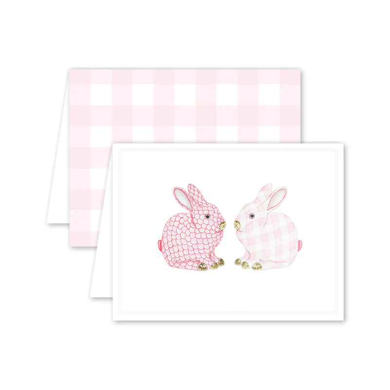 Pink Bunny Card