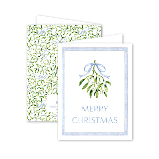 Isla Bahia Mistletoe Blue Card