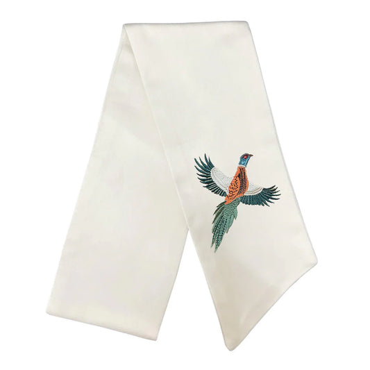 Pheasant Wreath Sash
