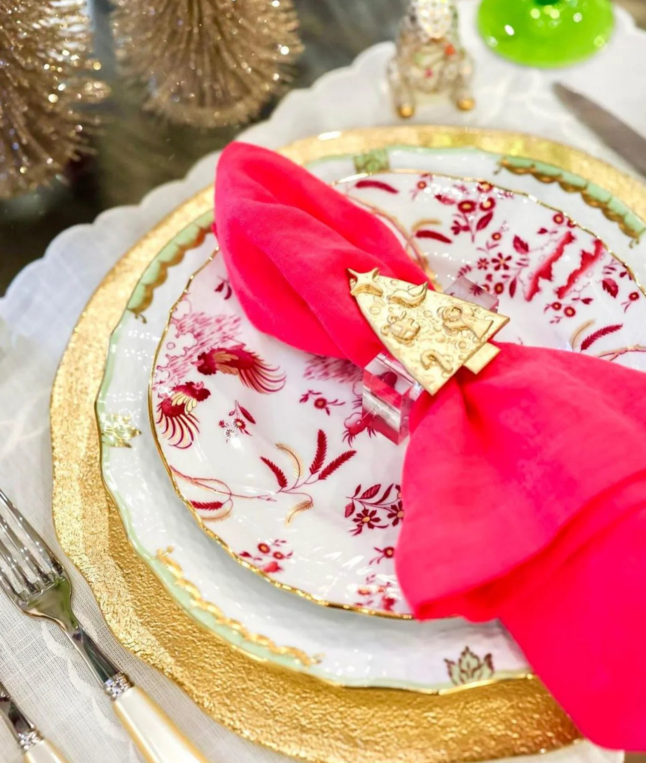 Christmas Tree Napkin Rings