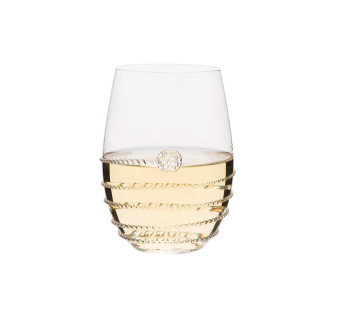 Amalia Stemless White Wine Glass