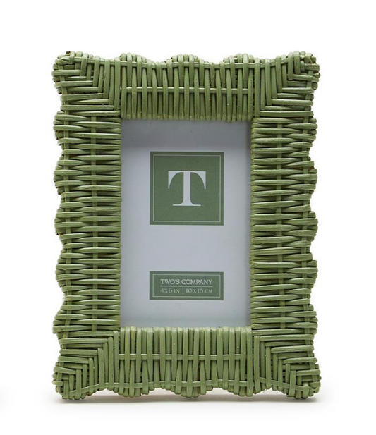 Green Wicker 4x6 Frame