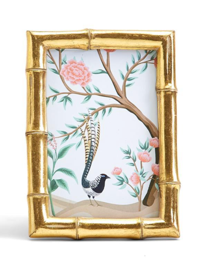 Gold Bamboo Frame 4x6