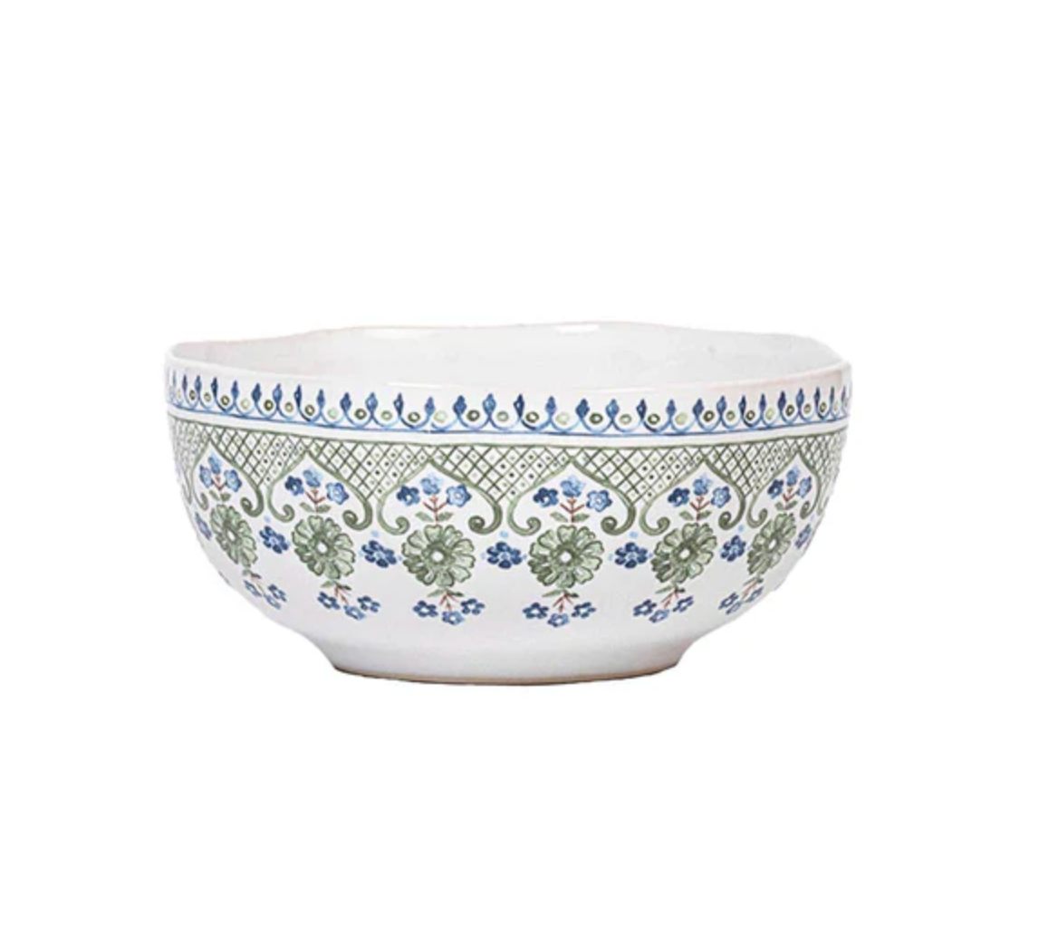 Villa Seville Cereal/Ice Cream Bowl - Chambray