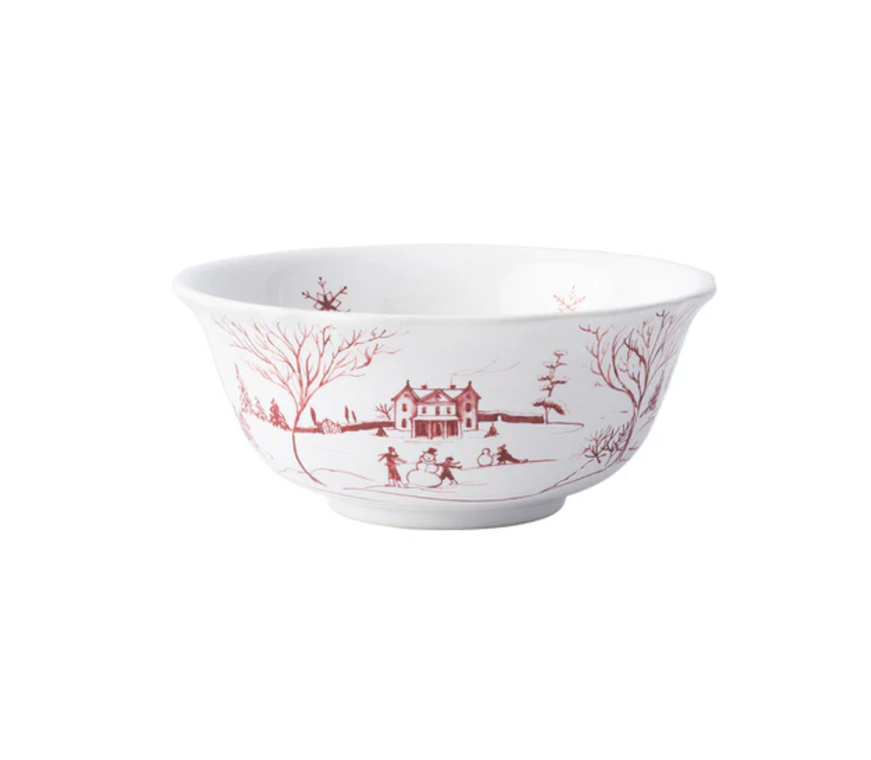 Country Estate Winter Frolic Cereal/Ice Cream Bowl