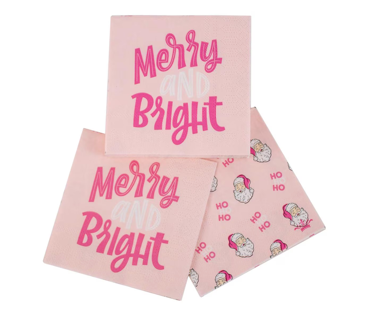 Merry & Bright Cocktail Napkins