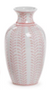 Pink Chinoiserie Vases