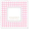 Gingham 4x4 White Frame