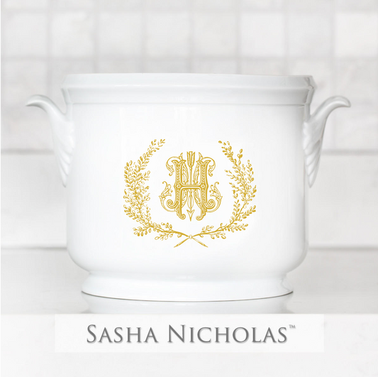 Champagne Bucket for Weiss/Hadden Registry
