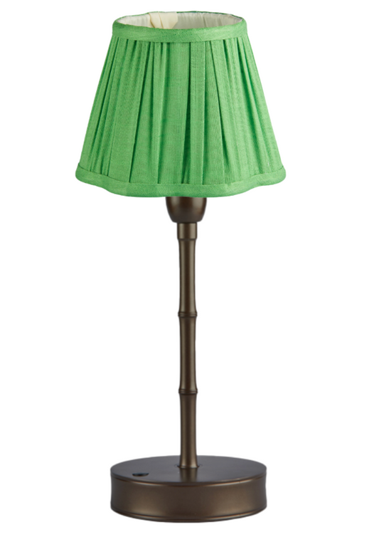 Scallop Leaf green lampshade