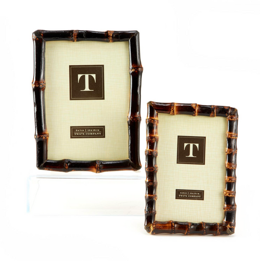 Faux Wood Bamboo Frame