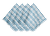 Gingham Ruffle Napkin Set/4