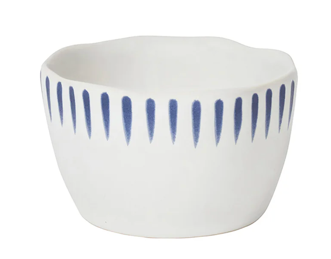 Sitio Stripe Ramekin - Delft Blue