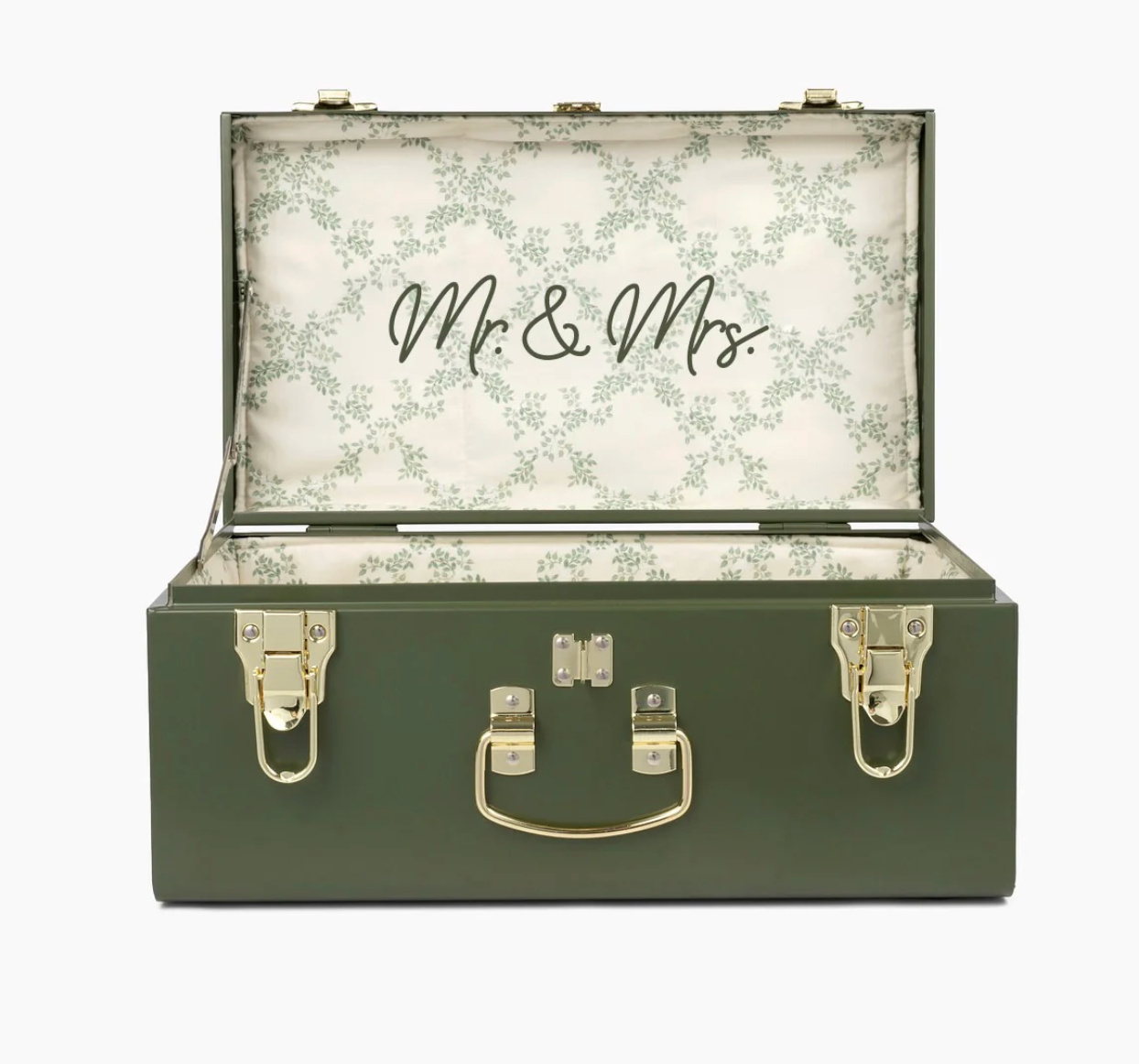 Mr. and Mrs. Keepsake Trunk