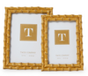 Blonde Faux Bamboo Frame