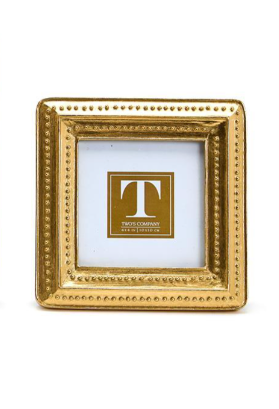 Gold Beaded Edge Frame