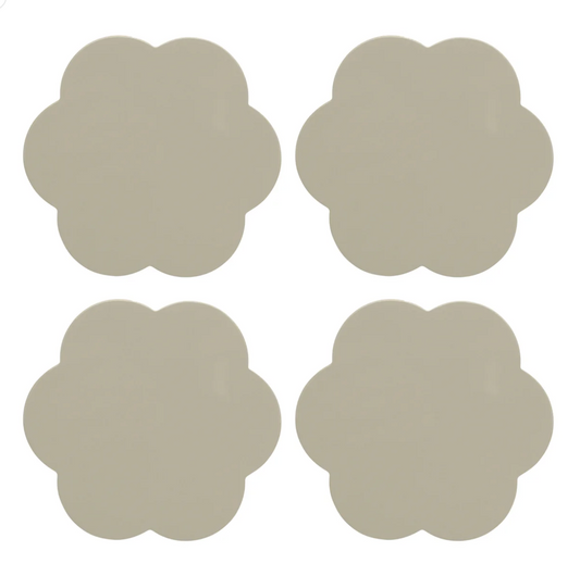 Scalloped Coasters – Set of 4