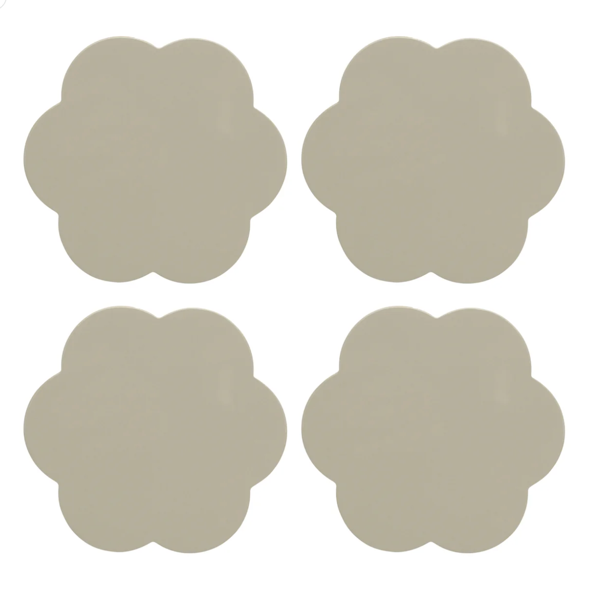 Scalloped Coasters – Set of 4