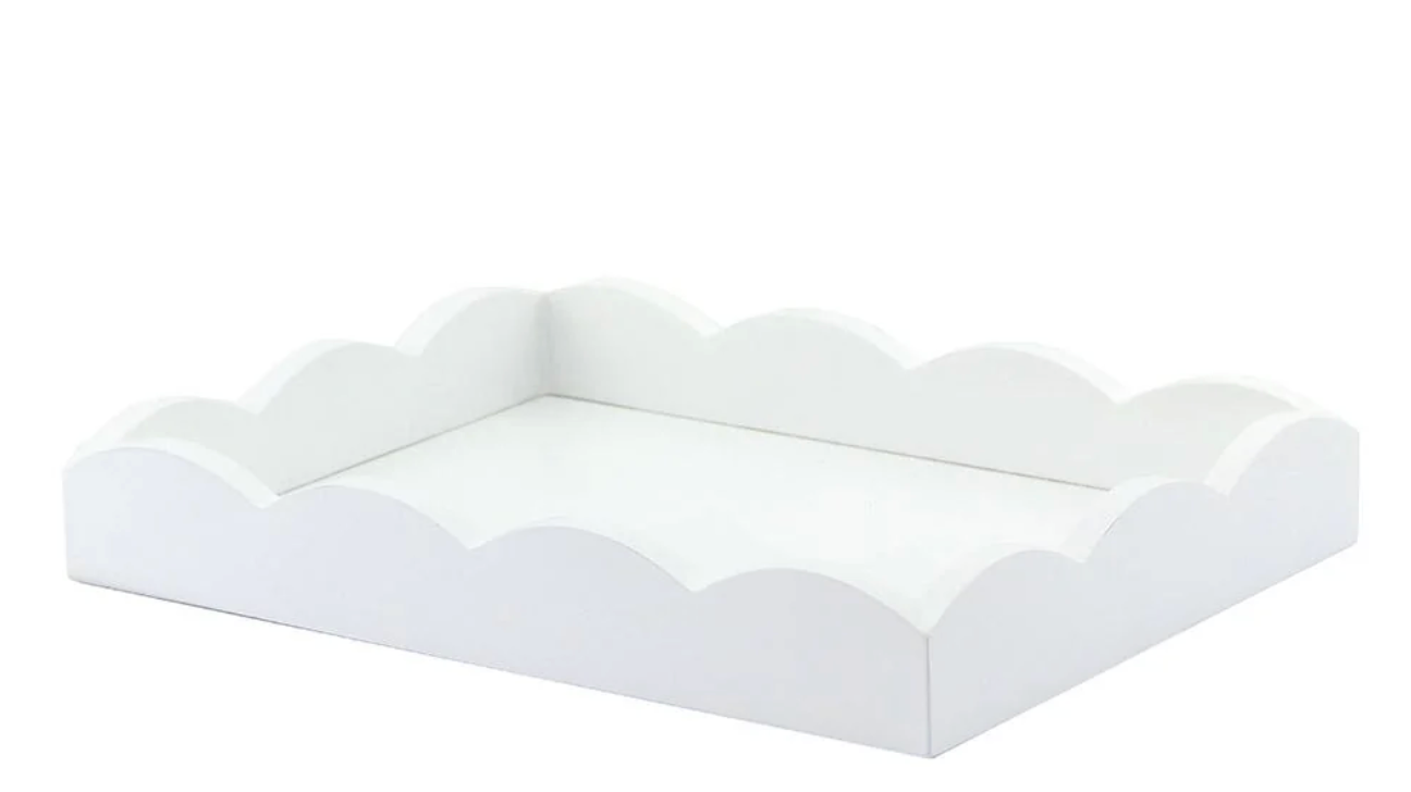 Small Scalloped Edge Tray