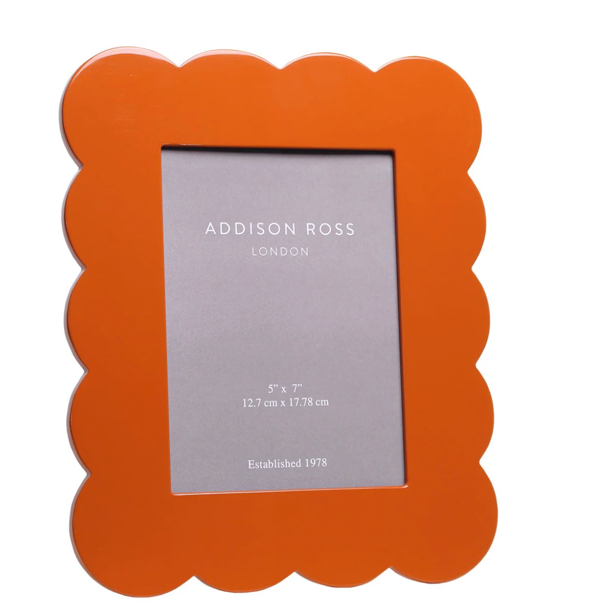 Scalloped Lacquer Frame