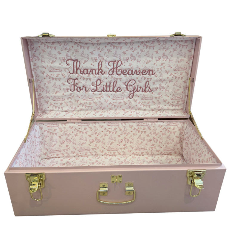 Thank Heaven for Little Girls Keepsake Trunk