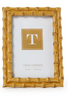 Blonde Faux Bamboo Frame
